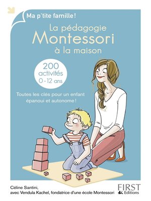 cover image of La pédagogie Montessori à la maison